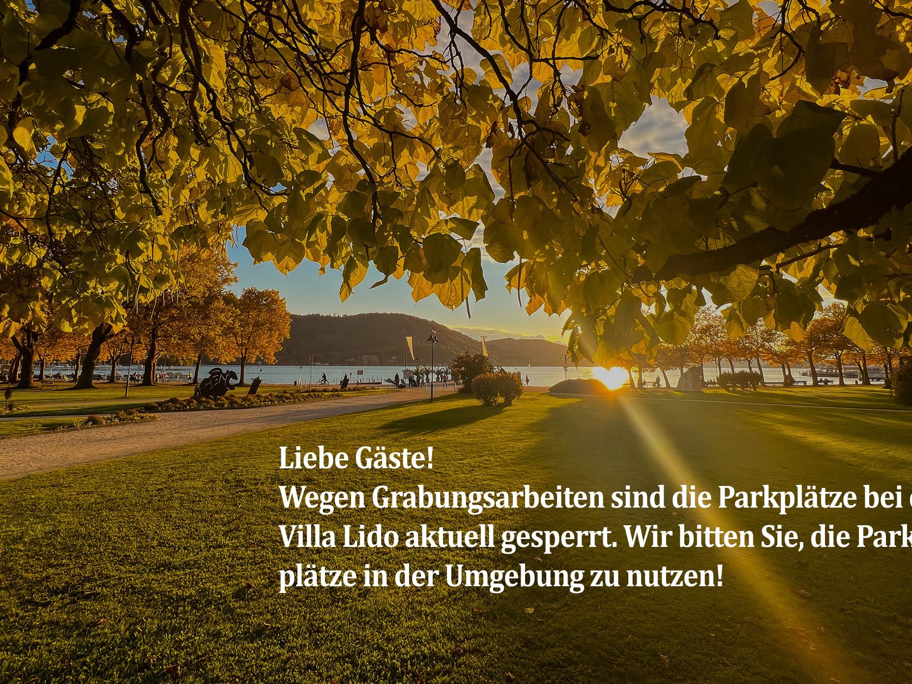 parken ostbucht lido